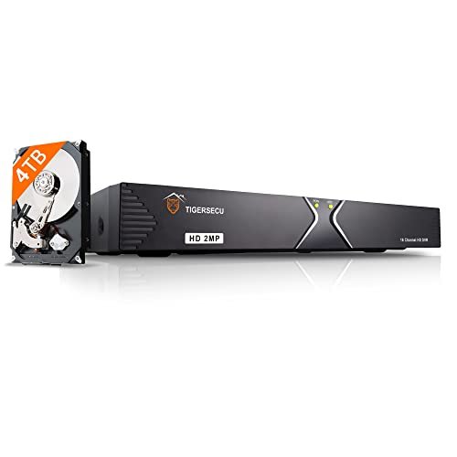 TIGERSECU Super HD 1080P 16-Channel...