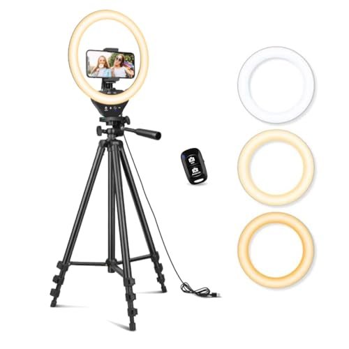 Sensyne 10'' Ring Light with 50''...