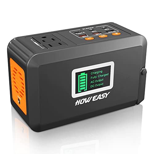 HOWEASY 120W Portable Power Station,...