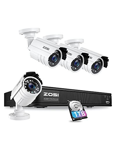 ZOSI H.265+ Full 1080p Home Security...