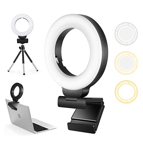 FDKOBE Webcam Lighting,Ring Light for...