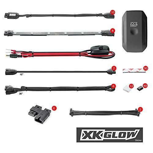 XK-GLOW KS-MOTO-ADVANCE 10 Pod 8 Strip...