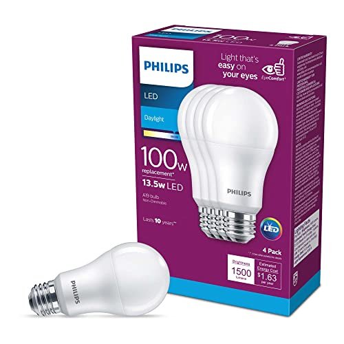 Philips LED Basic Frosted Non-Dimmable...