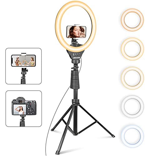 UBeesize 12'' Selfie Ring Light with...