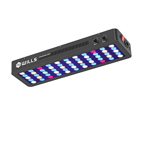 WILLS Aquarium Light, Dimmable Full...