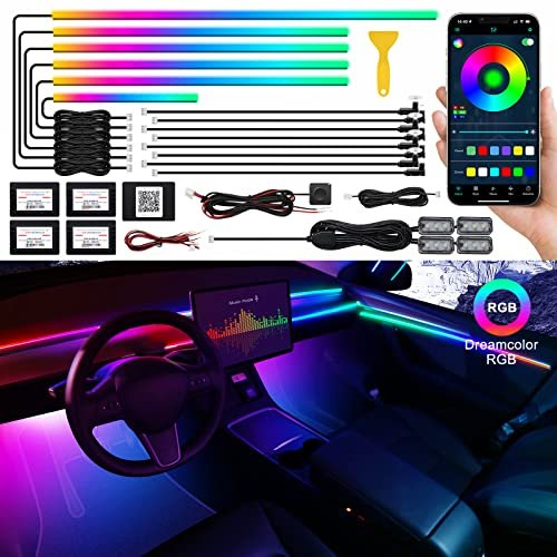 Dreamcolor Acrylic Interior Car LED...