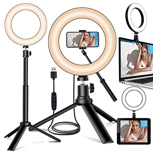 JIOZER,Selfie Ring Light for Zoom...