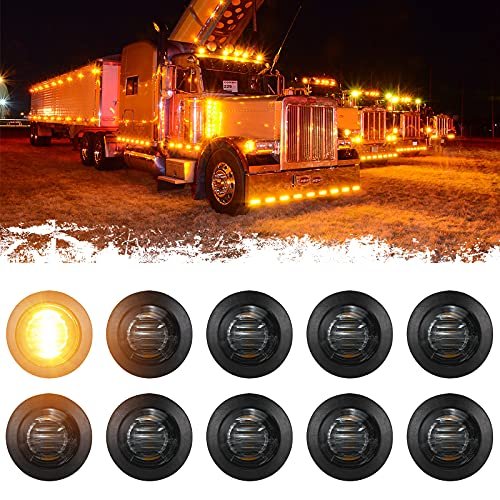 PSEQT 3/4' Round LED Side Marker Lights...