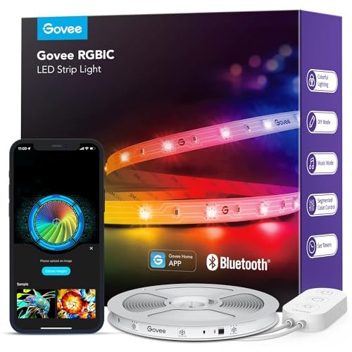 Govee RGBIC LED Strip Lights, Smart LED...